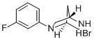 (1S,4s)-(-)-2-(3-fluorophenyl)-2,5-diazabicyclo[2.2.1]heptane hydrobromide Structure,294177-35-8Structure