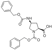 (2S,4s)-cbz-4-(cbz-amino)-proline Structure,29475-98-7Structure