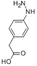 (4-Hydrazinophenyl)acetic acid Structure,29519-77-5Structure