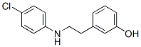 3-[2-(4-Chloro-phenylamino)-ethyl]-phenol Structure,295319-83-4Structure