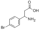 Benzenepropanoic acid, beta-amino-4-bromo-, (-)- Structure,295356-30-8Structure