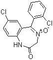 7-Chloro-2-oxo-5-(2-chlorophenyl)-1,4-benzodiazepine-4-oxide Structure,2955-37-5Structure