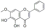 5,6-Dihydroxy-7-methoxyflavone Structure,29550-13-8Structure