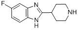 5-Fuoro-2-piperidin-4-yl-1h-benzoimidazole Structure,295790-49-7Structure