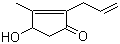 2-Allyl-4-hydroxy-3-methyl-2-cyclopenten-1-one Structure,29605-88-7Structure