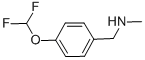 N-[4-(difluoromethoxy)benzyl]-n-methylamine Structure,296276-42-1Structure