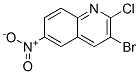 3-Bromo-2-chloro-6-nitro-quinoline Structure,296759-32-5Structure