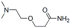 Propanamide, 3-[2-(dimethylamino)ethoxy]-(9ci) Structure,296761-14-3Structure