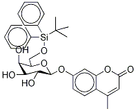 4-Methylumbelliferyl 6-o-(tert-butyldiphenylsilyl)-beta-d-galactopyranoside Structure,296776-03-9Structure