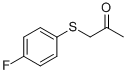 (4-Fluorophenylthio)acetone Structure,2968-13-0Structure