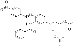 Disperse red 135 Structure,29765-00-2Structure