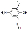 4-Amino-2-methoxy-6-methylphenol chloride Structure,2977-70-0Structure