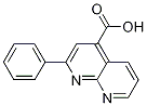 1,8-Naphthyridine-4-carboxylic acid, 2-phenyl- Structure,298189-53-4Structure