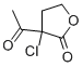 3-Acetyl-3-chloro-dihydro-furan-2-one Structure,2986-00-7Structure