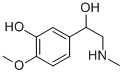 3-Hydroxy-4-methoxy-N-methylphenethanolamine Structure,29866-04-4Structure