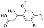 3-Amino-3-(5-bromo-2,4-dimethoxy-phenyl)-propionic acid Structure,299164-65-1Structure