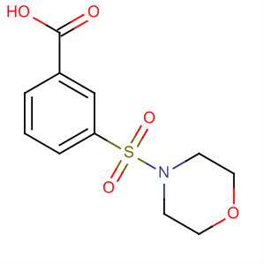 3-(Morpholin-4-ylsulfonyl)benzoic acid Structure,299181-75-2Structure