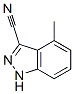 3-Cyano-4-methyl (1H)indazole Structure,29984-94-9Structure