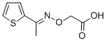 2-({[1-(2-Thienyl)ethylidene]amino}oxy)acetic acid Structure,30005-32-4Structure