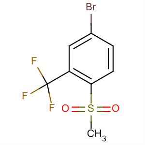 5-Bromo-2-(methylsulfonyl)benzotrifluoride Structure,300356-32-5Structure