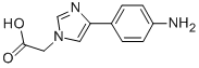 [4-(4-Amino-phenyl)-imidazol-1-yl]-aceticacid Structure,300390-93-6Structure