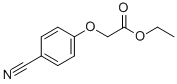 (4-Cyanophenoxy) acetic acid ethyl ester Structure,30041-95-3Structure