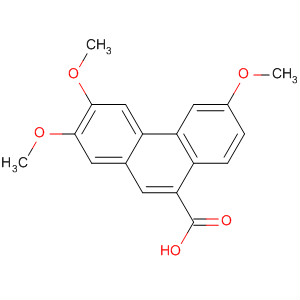 2,3,6-Trimethoxy-phenanthrene-9-carboxylic acid Structure,30062-39-6Structure