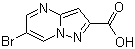 6-Bromo-pyrazolo[1,5-a]pyrimidine-2-carboxylic acid Structure,300717-72-0Structure