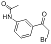 3-Acetamido-2-bromoacetophenone Structure,30095-56-8Structure