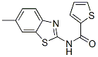 2-Thiophenecarboxamide,n-(6-methyl-2-benzothiazolyl)- Structure,301236-19-1Structure