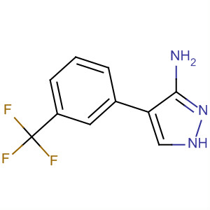 4-[3-(Trifluoromethyl)phenyl]-1h-pyrazol-3-amine Structure,301373-83-1Structure