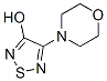 4-Morpholin-4-yl-1,2,5-thiadiazol-3-ol Structure,30165-97-0Structure