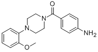 (4-Aminophenyl)[4-(2-methoxyphenyl)piperazino]methanone Structure,302333-22-8Structure