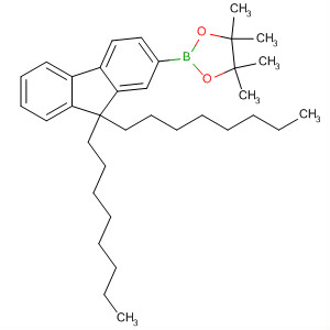 9,9-Di-n-octylfluorene-2-boronic acid pinacol ester Structure,302554-81-0Structure