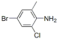 4-Bromo-2-chloro-6-methylaniline Structure,30273-42-8Structure