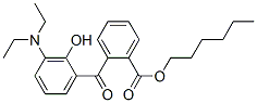 Hexyl2-(3-(diethylamino)-2-hydroxybenzoyl)benzoate Structure,302776-68-7Structure