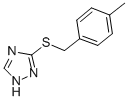 3-[(4-Methylbenzyl)thio]-1H-1,2,4-triazole Structure,302804-66-6Structure