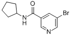 5-Bromo-n-cyclopentylnicotinamide Structure,302953-16-8Structure