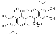 Gossypol from cotton seeds Structure,303-45-7Structure