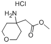 4-Amino-tetrahydropyran-4-acetic acid methyl ester hcl Structure,303037-37-8Structure