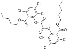 Oxalic Acid bis [2,4,5-trichloro-6-(pentyloxycarbonyl)phenyl]ester Structure,30431-54-0Structure