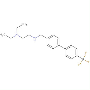 N,n-diethyl-n-(4-trifluoromethylbiphenyl-4-ylmethyl)-ethane-1,2-diamine Structure,304694-40-4Structure