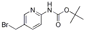 (5-Bromomethyl-pyridin-2-yl)-carbamic acid tert-butyl ester Structure,304873-96-9Structure