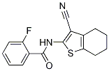 N-(3-cyano-4,5,6,7-tetrahydrobenzo[b]thien-2-yl)-2-fluorobenzamide Structure,304884-83-1Structure