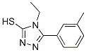 4-Ethyl-5-m-tolyl-4H-[1,2,4]triazole-3-thiol Structure,305337-12-6Structure