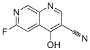 6-Fluoro-4-hydroxy-[1.7]naphthyridine-3-carbonitrile Structure,305371-17-9Structure