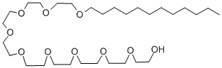 Nonaethylene glycol monododecyl ether Structure,3055-99-0Structure