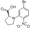 N-(5-bromo-2-nitrophenyl)-l-proline Structure,305790-76-5Structure