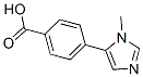 4-(1-Methyl-1h-imidazol-5-yl)benzoic acid Structure,305806-38-6Structure