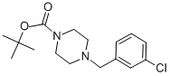 Tert-butyl 4-(3-chlorobenzyl )piperazine-1-carboxylate Structure,305860-09-7Structure